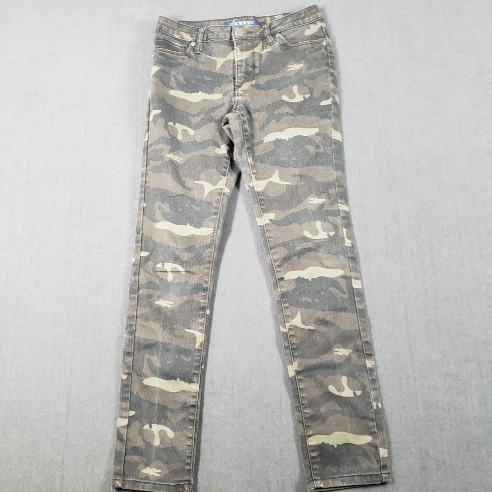 Lexi Jeans Womens Size 6‎ Camo Brown Skinny Leg